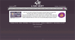 Desktop Screenshot of camping-or-vert.com